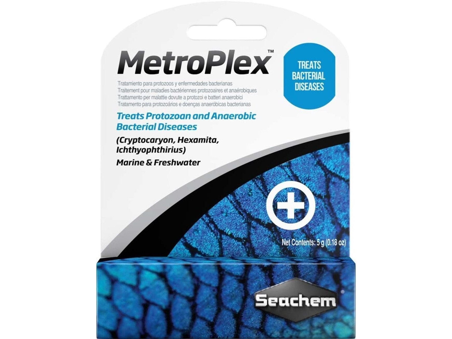 Seachem MetroPlex Parasitic and Bacterial Treatment Fish Supplies Seachem