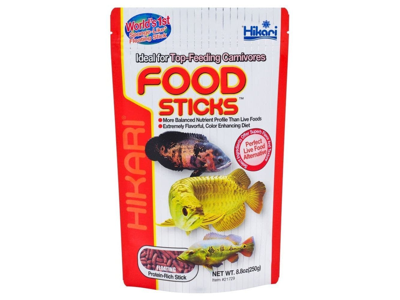 Hikari Food Sticks™ Floating Fish Food 8.8 oz Aquatic Diet Hikari