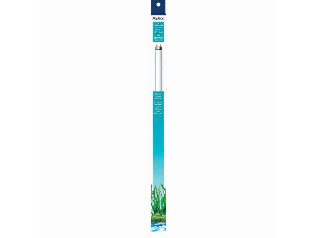 T8 Freshwater Aquarium Lamp 18"L 15 watt Full Spectrum Daylight Aquarium Light Aqueon