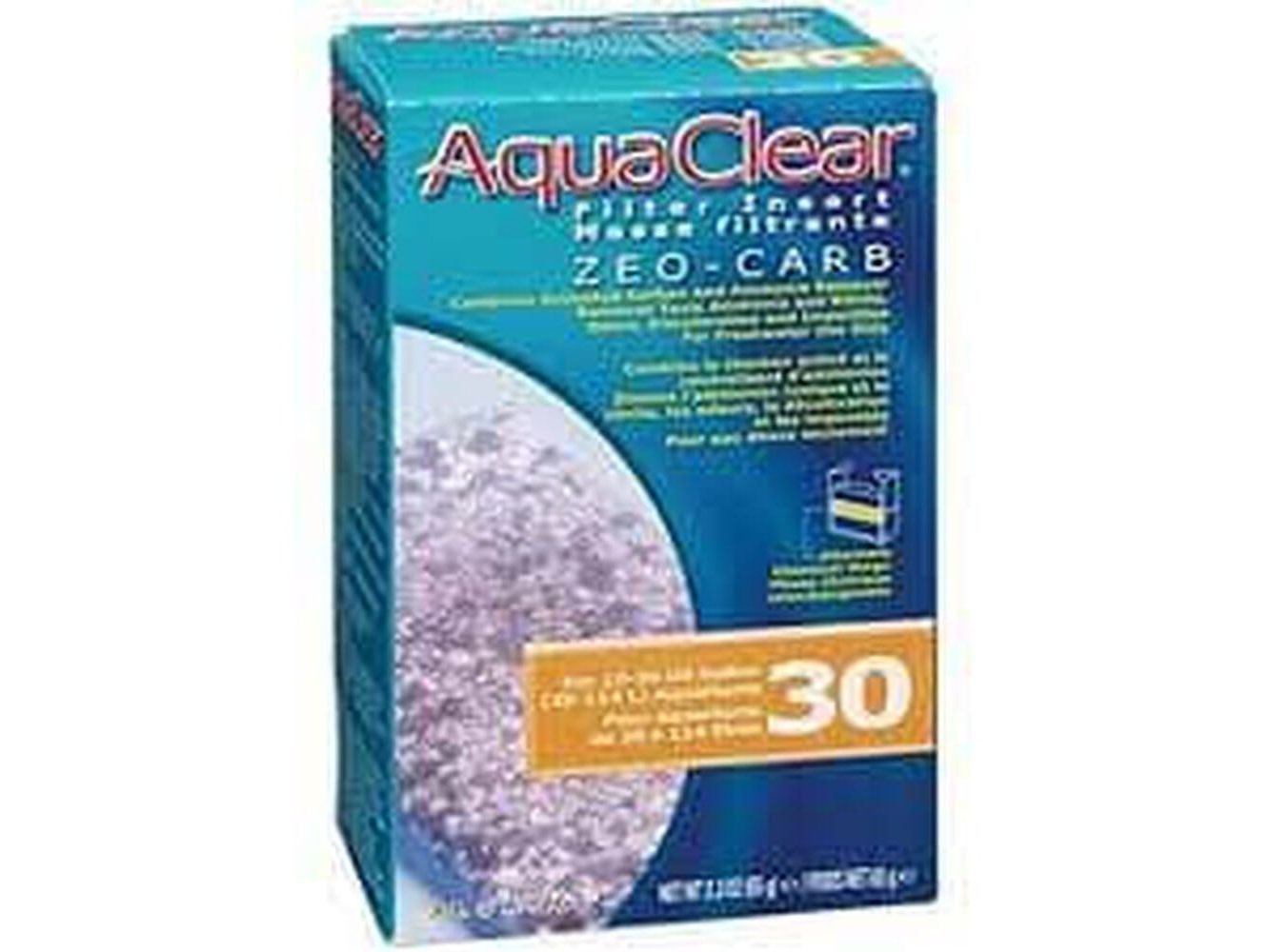 AquaClear Filter Insert Zeo-Carb 30gal fish supplies AquaClear