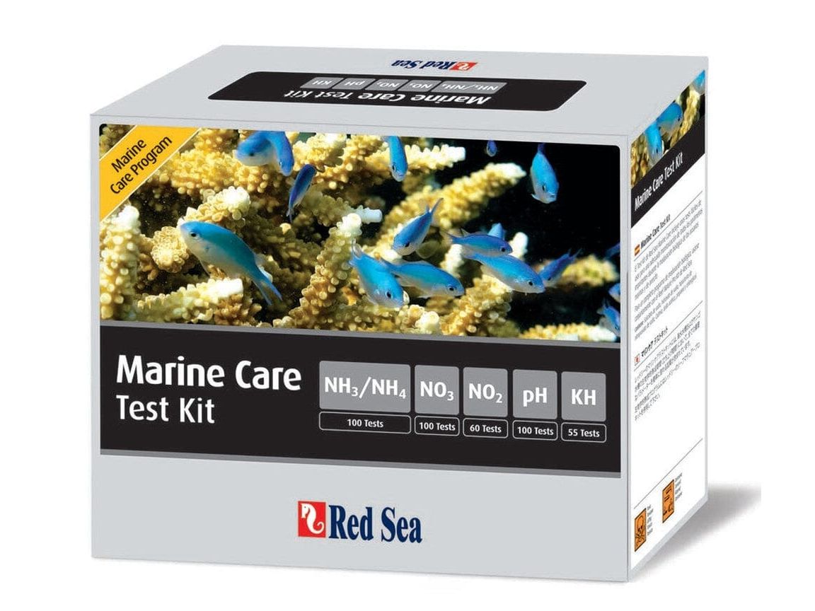 Red Sea Marine Care Test Kit 1ea Aquarium Additives Red Sea